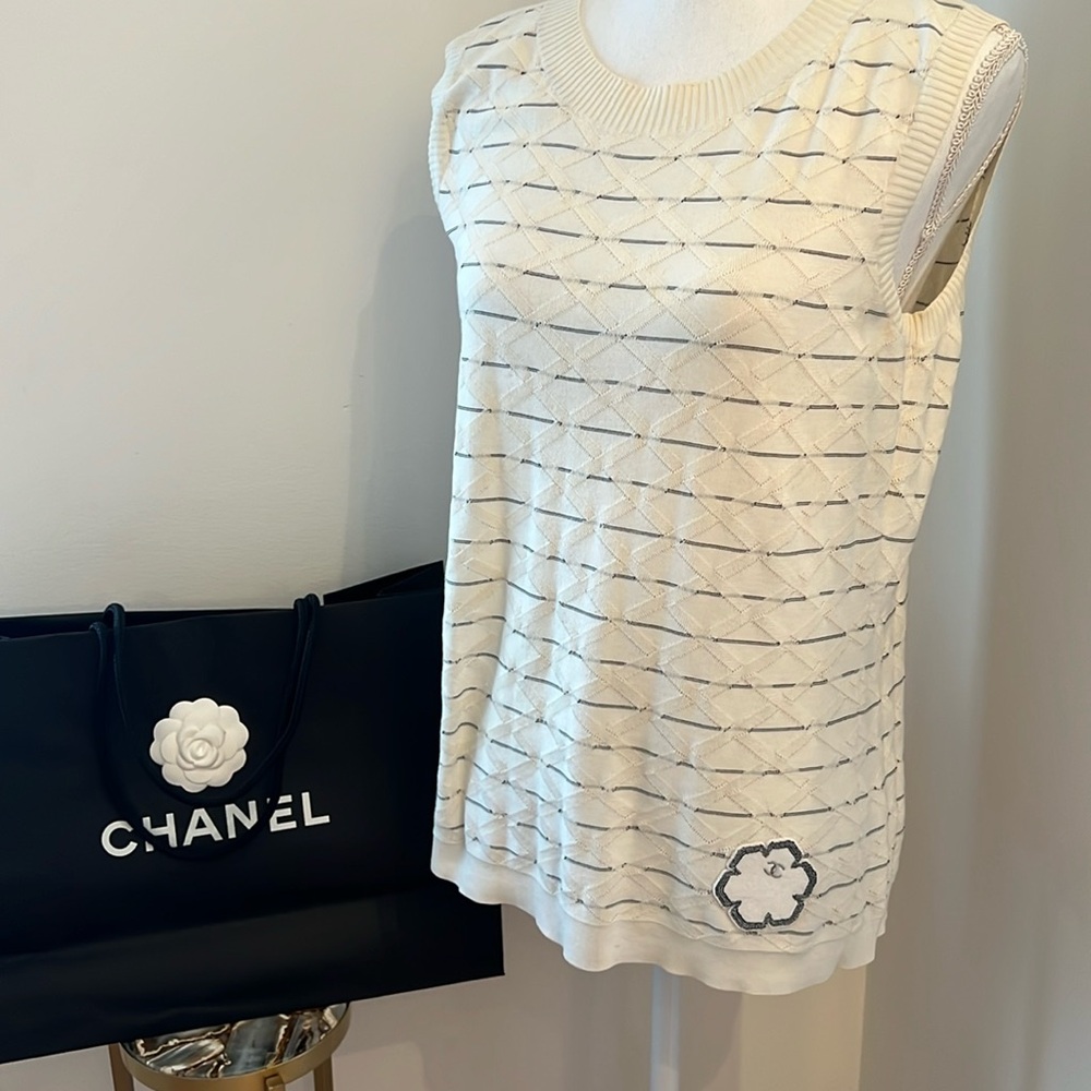 CHANEL TANK TOP SIZE 42